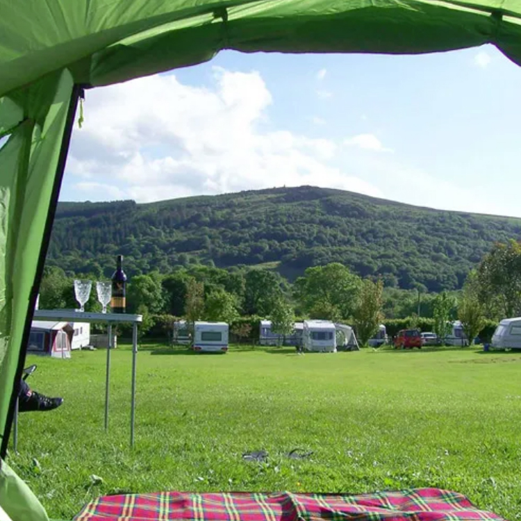 Camping at Tyn yr Onnen