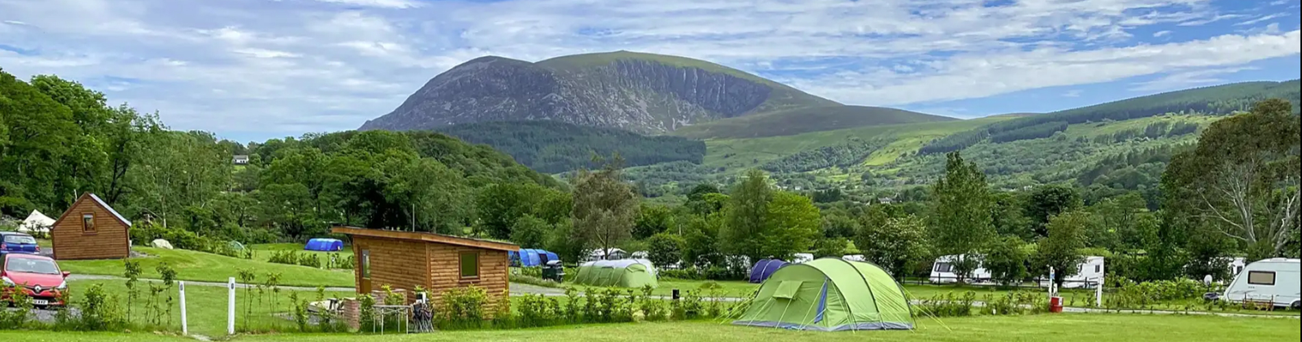 Camping at Tyn yr Onnen